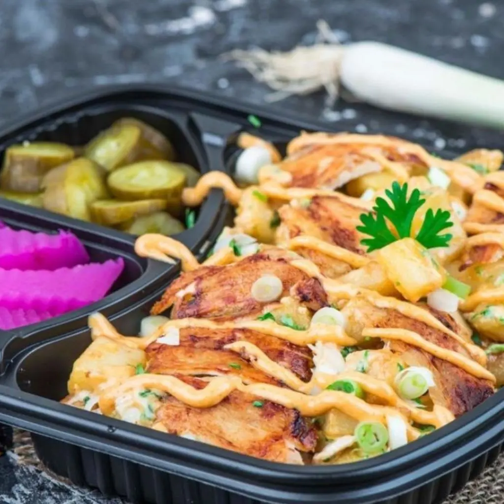 Spicy Potato Cubes